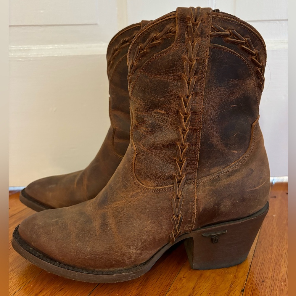Authentic Leather Brown Lane Bryant Cowgirl boots